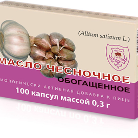 Капсулы Сустамед Чесночное масло обогащенное №100