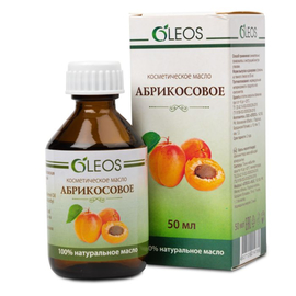 Масло для тела OLEOS Абрикосовое косметическое, 50 мл