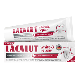 Зубная паста LACALUT White & Repair, 75 мл