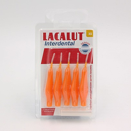 Зубной ершик LACALUT Interdental XS, оранжевый, 5 шт.