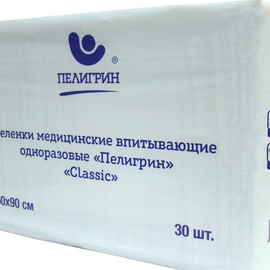 Пеленки Пелигрин Classic 60 х 90 см (30 шт.)