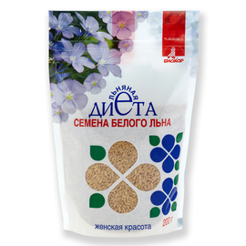 Семена льна Биокор Льняная диета Женская Красота, 100 г
