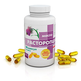 Расторопши масло капс первый холодный отжим 1360мг N90 фл пэт (БАД)