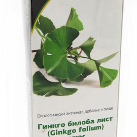 Лекра-СЭТ листья Гинкго Билоба плюс ф/п 1,5 г №20