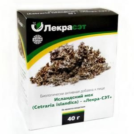 Лекра-СЭТ слоевище Исландский мох 40 г