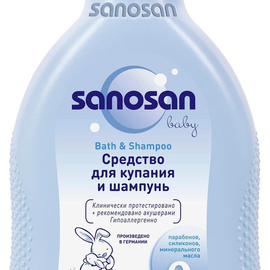 САНОСАН средство д/купания и шампунь 200мл