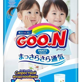 Подгузники-трусики GOON унисекс L (9-14кг) N44