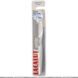 Зубная щетка LACALUT White Medium, белый
