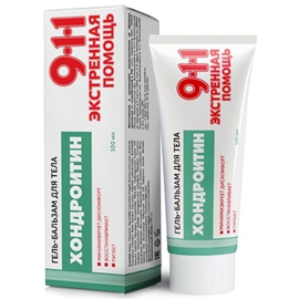 911 Хондроитин гель-бальзам для тела 100 мл