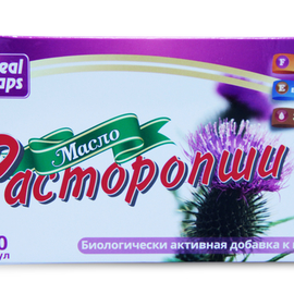 Масло расторопши первый холодный отжим капс., 300 мг, 200 шт.