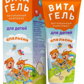 ВитаГель д/детей гель со вкусом апельсина 100 мл