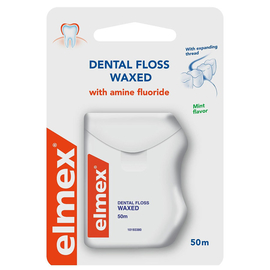 Элмекс Зубная нить со вкус свежей мяты 50м