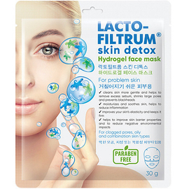 Лактофильтрум SKIN DETOX маска гидрогелевая с лигнином N1