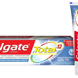 Колгейт зубная паста Тотал 12 профессиональная чистка 75мл