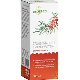 Облепихивое масло Алтай Элитное 180% 100мл фл т/ст инд уп