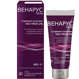 Венарус гель для наружн прим 2% 40г туба инд уп