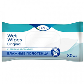 Тена (TENA) Wet Wipe original Полотенца влажные очищ N80