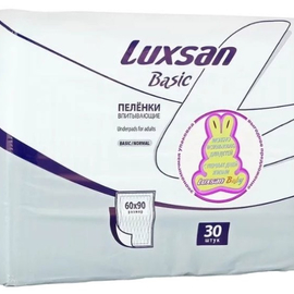 Одноразовые пеленки Luxsan Basic / Normal 60х90 30 шт.