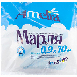 Марлевый отрез мед 10м фасов 100% хлопок Амелия