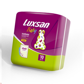 Одноразовые пеленки Luxsan Baby 60х60 10 шт.