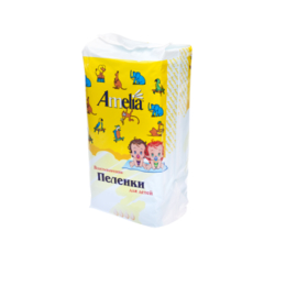 Одноразовые пеленки Amelia впитывающие 60х60 белый 20 шт.