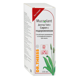 Доктор Тайсс Сироп б/сахара, 100 мл, 1 шт.