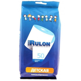 Влажная туалетная бумага Mon Rulon Детская, 50 шт.