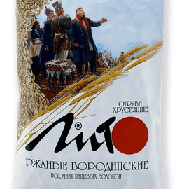 Отруби Лито ржаные хрустящие с кальцием Бородинские, 200 г