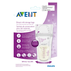Philips AVENT Пакеты для хранения грудного молока 180 мл (SCF603) 25 шт.