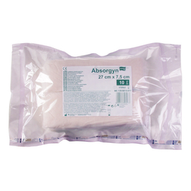 Matopat Absorgyn нестерильные 27 cм x 7,5 cм 10 шт.