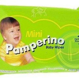 Салфетки влажные Pamperino mini N15 д/детей (ПАРТИЯ 10шт)