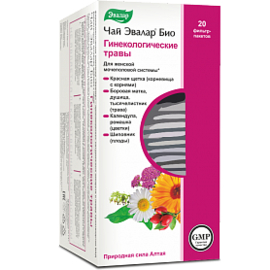 Эвалар чай Био Гинекологические травы ф/п 1,5 г №20