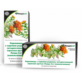 Лекра-СЭТ корневище Родиола четырехчленная (красная щетка) ф/п 1 г №20