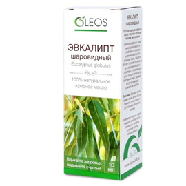 OLEOS эфирное масло Эвкалипт шаровидный, 10 мл