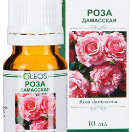 OLEOS эфирное масло Роза дамасская, 10 мл