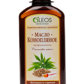 OLEOS масло конопляное, 0.2 л