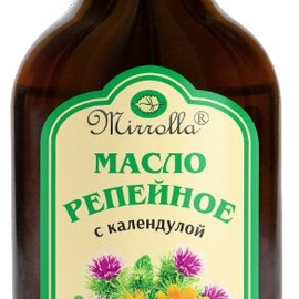 Mirrolla Репейное масло с календулой, 100 мл