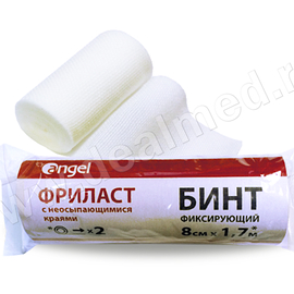 Бинт фиксирующий Фриласт 8см х 1,7м Angel