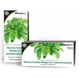 Лекра-СЭТ листья Стевия ф/п 1,5 г №20