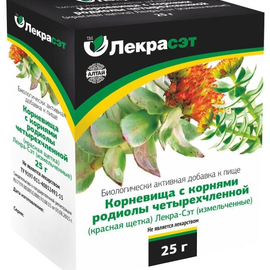 Лекра-СЭТ корневище Родиола четырехчленная (красная щетка) 25 г