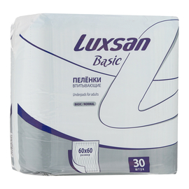 Одноразовые пеленки Luxsan Basic / Normal 60х60 30 шт.