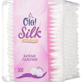 Ola! Ватные палочки Silk Sense, 300 шт.