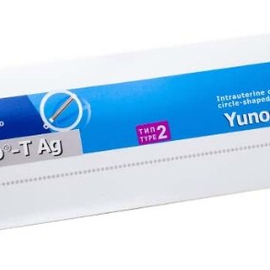 Внутриматочное противозачаточное средство Юнона Био-Т Ag кольцеобразной формы тип2