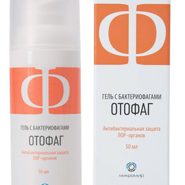 Отофаг гель с бактериофагами фл. 50 мл