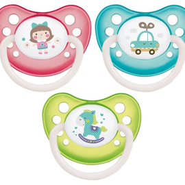 Канпол Пустышка анатомическая силиконовая 0-6 Toys