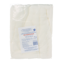 Марлевый отрез мед 5м фасов 100% хлопок