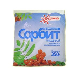 Фруктовое счастье Сахарозаменитель сорбит, пакет порошок 350 г 1 шт.