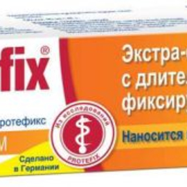 Protefix крем фиксирующий экстра-сильный с прополисом, 47 г