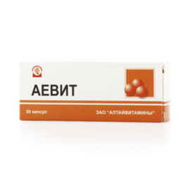 Аевит капс N30 (уп конт яч N10х3) инд уп