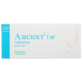 Азилект таб 1мг N100